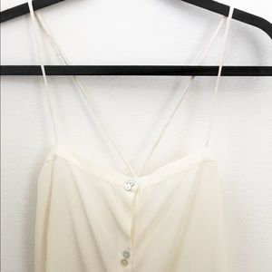 Amour Vert, Silk Dolly Top, size small